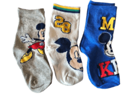 DISNEY MICKEY STRØMPER, 3 PAR