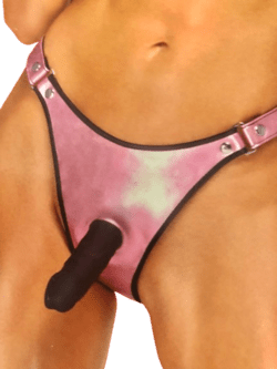 Strap-on Harness og G-streng trusse med Dildo