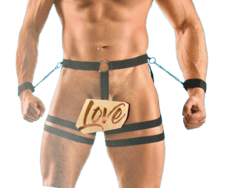 Hofte Harness mMed Penisring