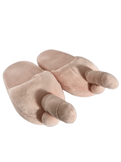 Frække plys hjemmesko