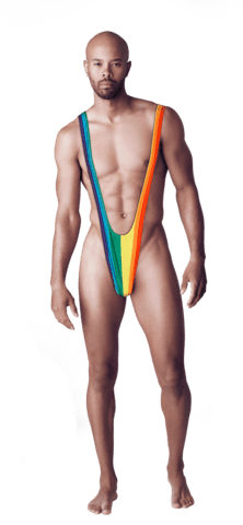 Rainbow Mankini