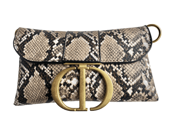 Taske i slangemønster