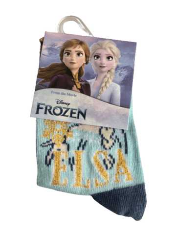 Disney Frozen Strømper med Elsa og Anna 3 par