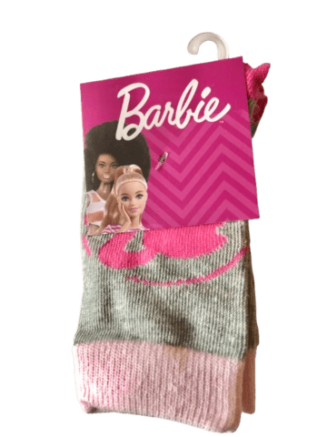 BARBIE STRØMPER, 3 PAR