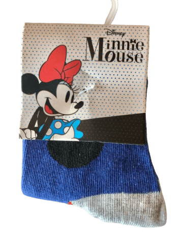 DISNEY MINNIE STRØMPER, 3 PAR