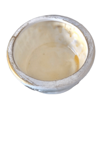 Keramikskål med Guldmaling