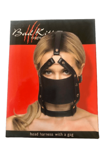 Hovedsele Med Silikone Gag Fra Bad Kitty