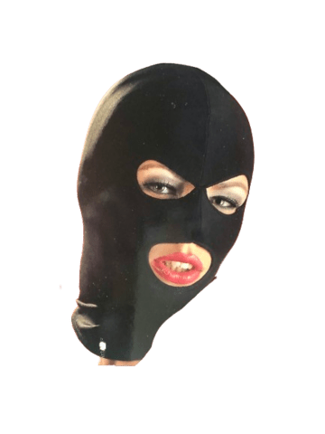 Hovedmaske i Stof med Øjemhuller