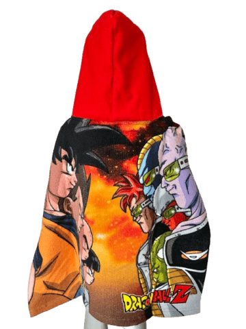 DRAGON BALL BADEPONCHO