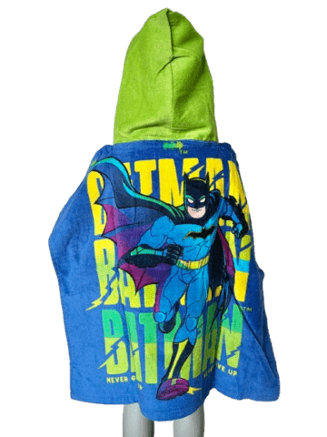 BATMAN NEVER GIVE UP BADEPONCHO