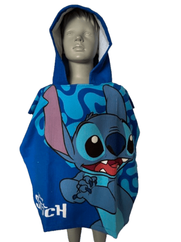 DISNEY STITCH BADEPONCHO