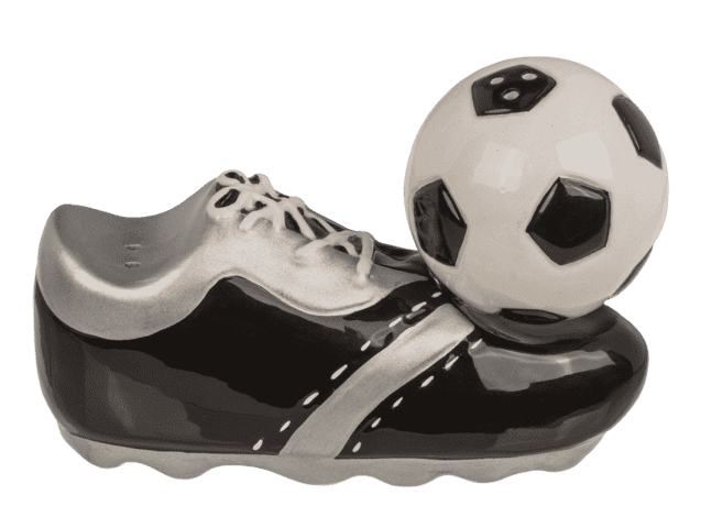 Salt og Peberbøsser, Fodbold og Sko