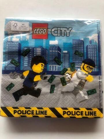 Lego City Servietter