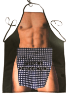 Forklæde, Mandekrop Med Plys Penis